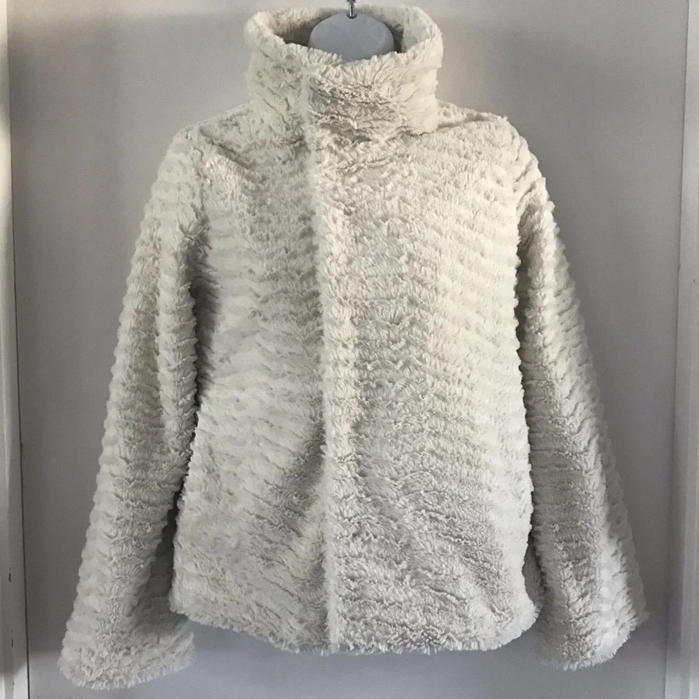 Patagonia Pelage Faux Fur Ivory Jacket